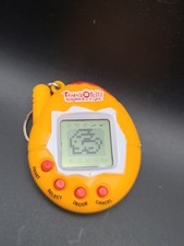 Tamagotchi Vintage Connection Orange 4 Button Works Batteries Included