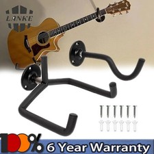 Guitar Wall Mount Horizontal Hanger Acoustic Electric Guitar Hooks Wall Bracket