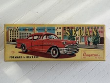 Vintage Cragstan 607 Sedan Battery Powered Remote Control Car Japan w Box