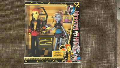 MONSTER HIGH HEATH BURNS , THOMAS CRAME & ABBEY BOMINABLE MATTEL BBC82 NEU