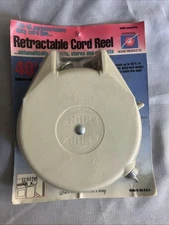 NHP National Home Products Retractable Cord Reel 40Ft All Purpose Heavy Duty USA