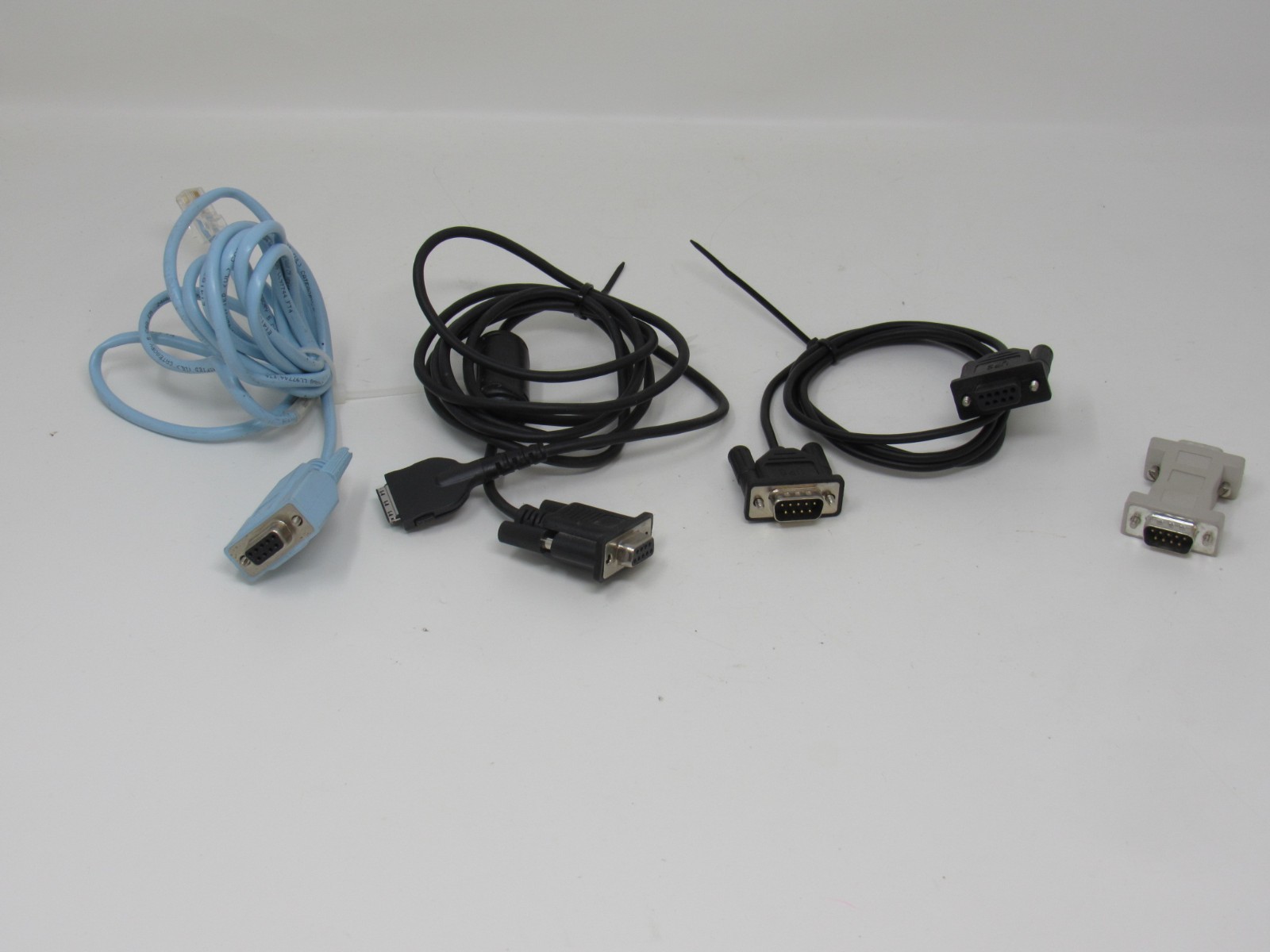 Serial Cables/Connectors Lot of 4 DB9 RS232 Ethernet Olympus KP3