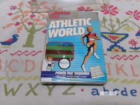 #832 Athletic World - 5 VITE - NINTENDO (NES '87) RARA SCATOLA DOPPIA APERTURA CIB