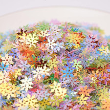 2000 Pieces/50G Snowflakes Party Glitter PVC Confetti for Christmas Table Confet