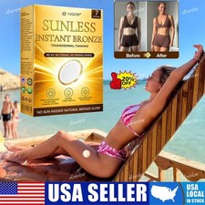 2026 Hiskin Sunless Natural Glow Tanning Microdarts Patch Enhances Natural Tan