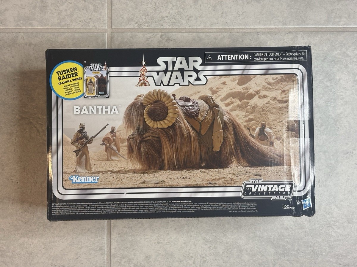 StarWars「Bantha&Tusken Raider」フィギュア箱スレあり StarWars「Bantha&Tusken Raider」フィギュア箱スレあり