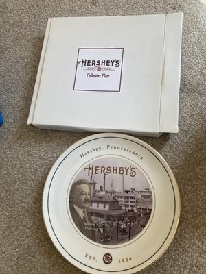 Hershey s Milton S Hershey Souvenir Display Plate Est 1894 Jaxxi Products 2004