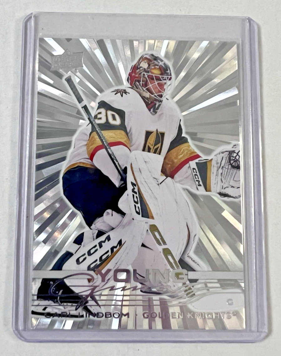 2025-26 Upper Deck Series 2 Young Guns Outburst Silver Carl Lindbom #464