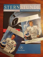 Mercedes McLaren SLR Set: Sternstunde 2004 + 2 Autogramm A. Wurz &Kimi Raikkönen