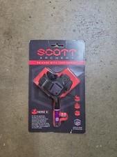 SCOTT Archery Hero X Youth Index Finger Bow Release Buckle Nylon Strap Purple...