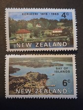 NEW ZEALAND 1969 -UHM -  BAY OF ISLANDS  COMPLETE SET