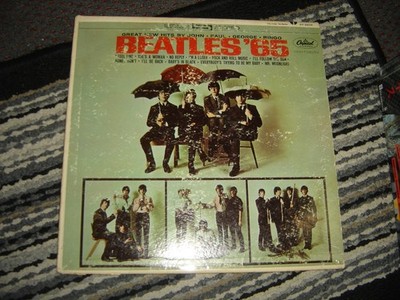 The Beatles - '65 1964 USA Stereo Orig. Vinyl LP G+/Poor | eBay