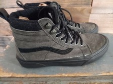 Vans Sk8-Hi MTE Gray Corduroy Suede High Top Sneakers Sz. Men's 4.5/Women's 6