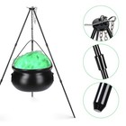 Halloween Witch Cauldron Large 31" Tripod LED Light Halloween Decoration — photo 5