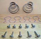 (16pcs) DOOR PANEL PARTS! FOR OLD 200SX 240Z 260Z 280Z 280ZX 300ZX 350Z ZX ETC