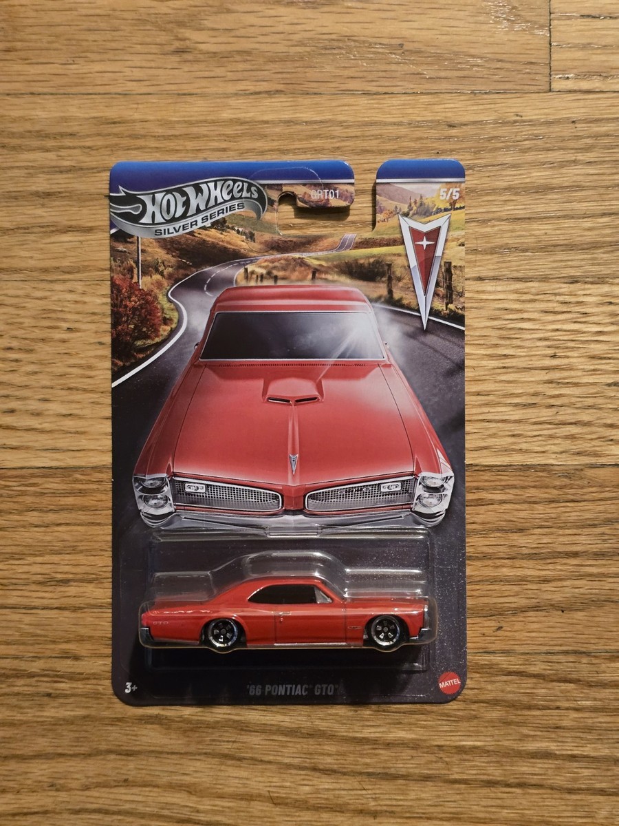2025 Hot Wheels Silver Series '66 Pontiac GTO 🔥CHASE🔥 Metal Base