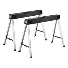 STANLEY 340Kg Folding Metal Sawhorse (Pair) - 1-97-475Q