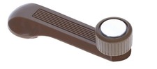 1 Piece Of Window Winder Crank Handle Brown For 1984 Thru 2000 Honda Civic