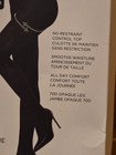 NEW 1pr Tahari Black Opaque Tights Body Shaper Large One Pair 70D Opaque Scale  — photo 2