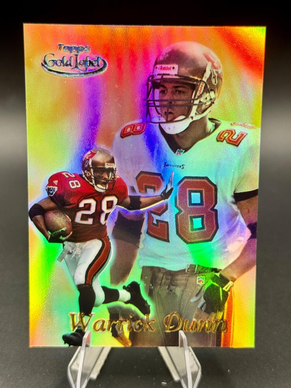 1999 Topps Gold Label #34 Warrick Dunn Class 3