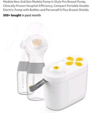 Medela Pump In Style Pro Double Electric Breast Pump Kit with Bottles Shields