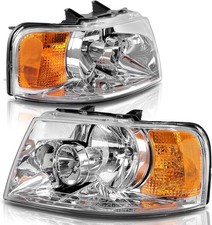 Headlights Assembly Compatible with 03 04 05 06 2003 2004 2005 2006 Ford Expedit