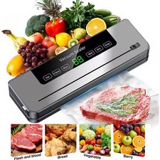 Vacuum Sealer Food Sealing Machine/Bags Automatic Dry Wet Portable /50/100Bags