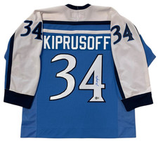 MIIKKA KIPRUSOFF SIGNED NIKE TEAM FINLAND JERSEY BECKETT COA MEDIUM