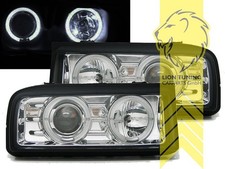 CCFL Angel Eyes Scheinwerfer für VW Corrado chrom