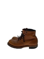 Red Wing Lace Up Boots Beckman Round/Us7/Cml/Leather// 3796