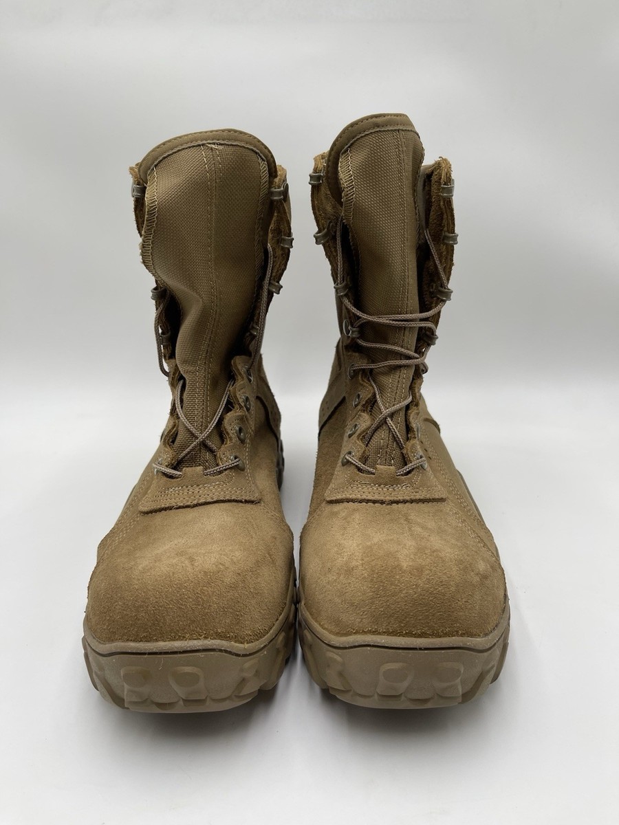 Mens Rocky S2V Tactical Military Lace Up Boot Brown Leather  display picture 1