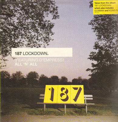 187 LOCKDOWN - All 'N' All (Original Booker T Mix) - Warner BROS - 1998 - UK