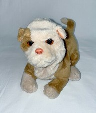 FurReal Friends Bulldog Newborn Puppy Tan White Works