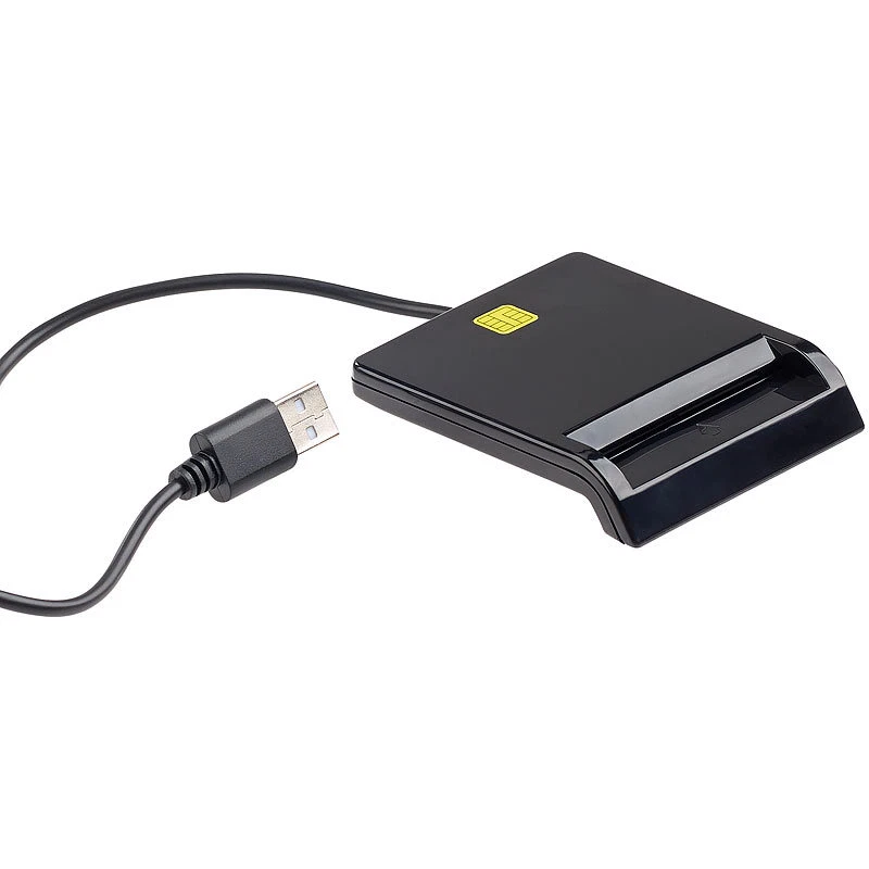 Xystec USB-Chipkarten-Leser & Smartcard-Reader, HBCI-fähig für Homebanking - Bild 2 von 4