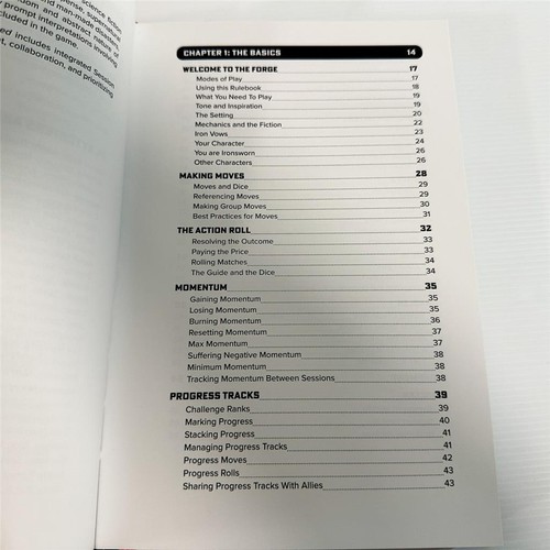 Ironsworn STARFORGED Deluxe Edition Rule Book 2022 Hardcover RPG by Shawn Tomkin - Picture 6 of 16