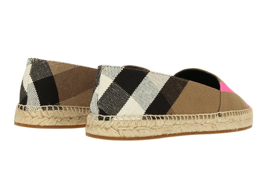 NEW BURBERRY NEON PINK CLASSIC CLASSIC CLASSIC CHECK FLAT ESPADRILLES LOAFER Scarpe 37/US 7 d0e4fb NEW BURBERRY NEON PINK CLASSIC CLASSIC CLASSIC CHECK FLAT ESPADRILLES LOAFER Scarpe 37/US 7 d0e4fb