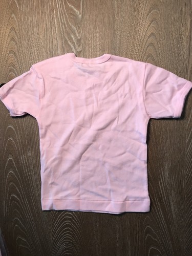 Petit Bateau 1 year T Shirt New Old Stock Baby Retro Traditional Pink - Picture 4 of 7