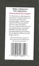 US Back of Book Stamp Booklets 1991-2000 Year of Issue for