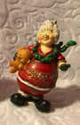 Direct International~ Mr & Mrs Claus ~ Pair of 2 ~ 5 inch resin Figurines — photo 3