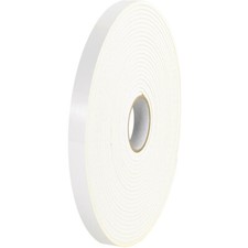Strong Double-sided Foam Tape 1/16 x 1 x 216 ft White