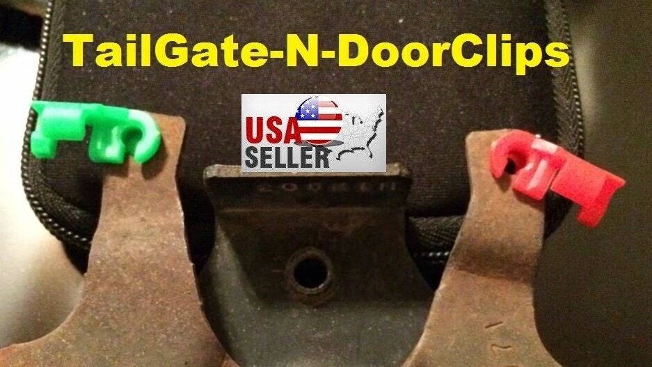 Clip de manija de puerta/portón trasero Chevy Silverado y GMC Sierra 99 a 09 TG-04 Foto 4 de 4