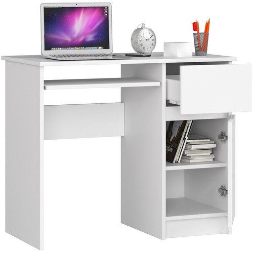 Schreibtisch Klein mit Schubladen | Office Desk | Computertisch | Links-Rechts ! - Bild 34 von 85