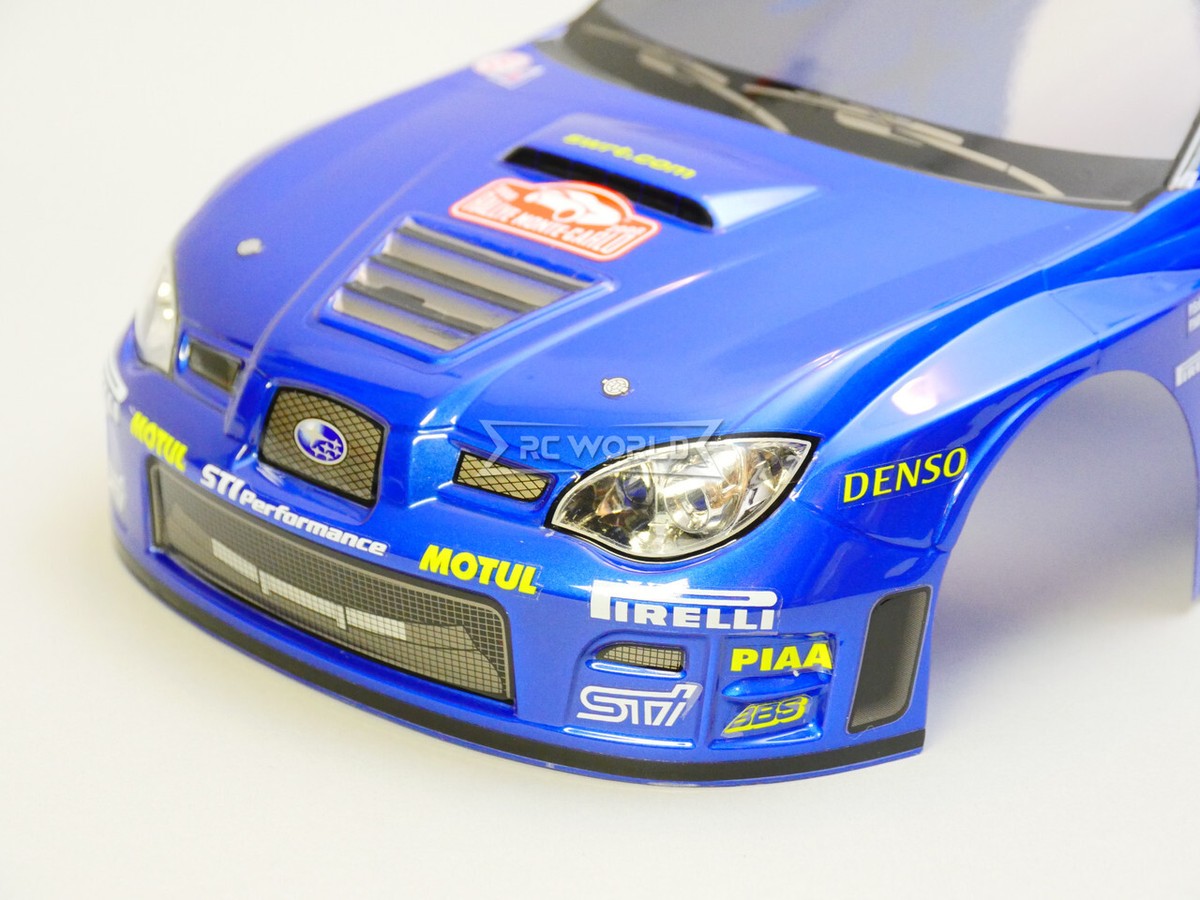 1/10 RC Car BODY Shell SUBARU IMPREZA STI 4-Door Body -FINISHED