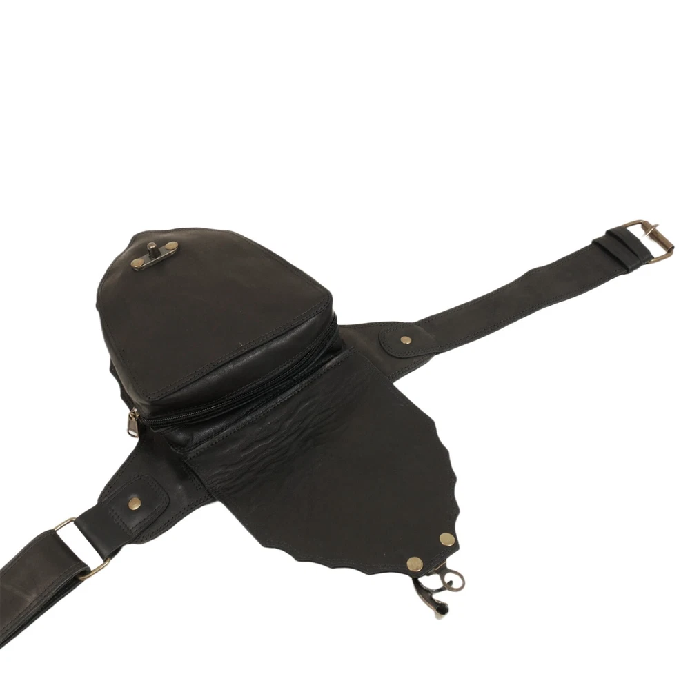 "Leather Belt Bag | Leather Utility Belt  Leather Fanny Pack