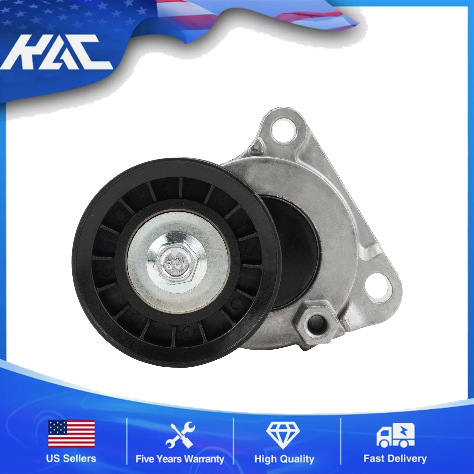 Ford Escape Focus Belt Tensioner Assembly 2.5L 2.3L 2003-2012-image
