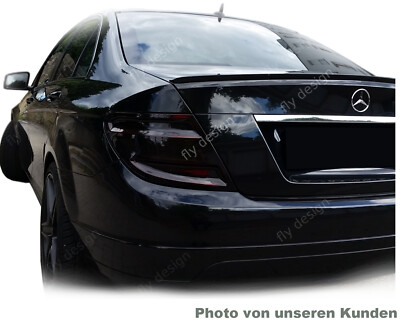 Produktbild von Heckspoiler Mercedes C-Klasse Heckspoiler Entenschnabel Für Mercedes C-Klasse W204 – Hochglanz Schwarz | Duckbill Spoiler Lip C63 AMG Style Spoiler