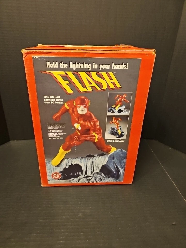 The Flash Ltd. Edición 8 1/2" Estatua Por Paquet 2629/2870 DC Comics Lote 307 Foto 2 de 4