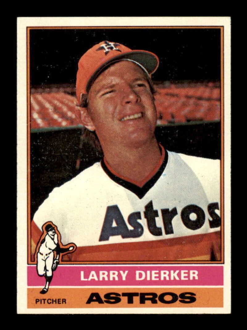 1976 Topps #75 Larry Dierker EX-EXMT+ Astros SET BREAK 551416