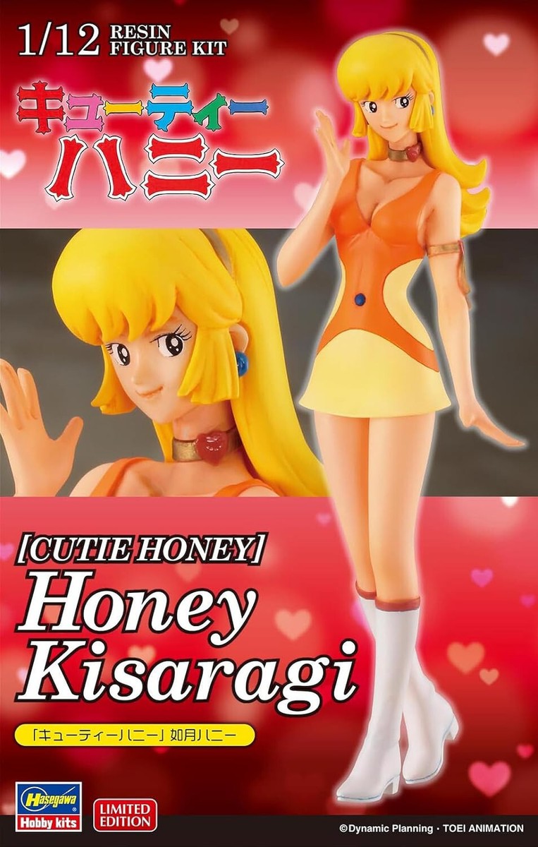 Hasegawa CUTIE HONEY Honey Kisaragi 1/12 Scale RESIN FIGURE KIT
