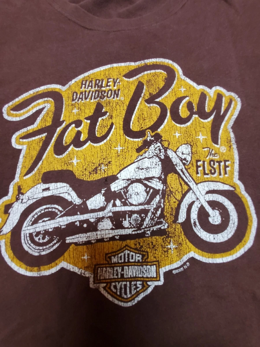 Harley fatboy t shirt sales